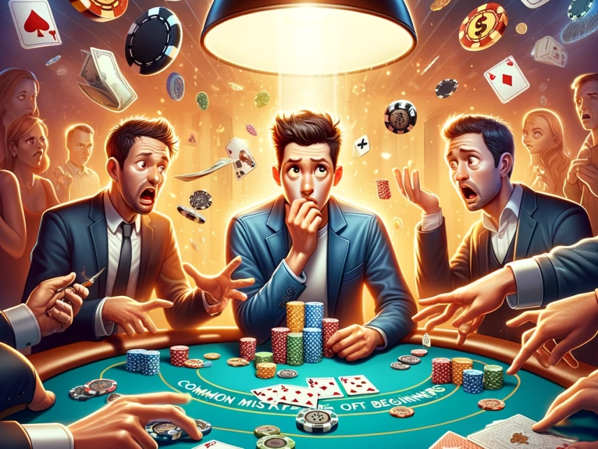 Частые ошибки новичков в покере